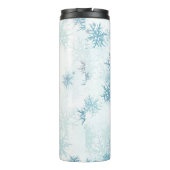 AUsome Winter-Giraffe – Süße Autismus-Aufklärung  Thermosbecher (Rückseite)