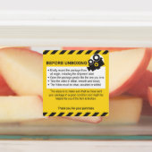 Auspacken mit festem Label und Garantie Etiketten (Befestigt)