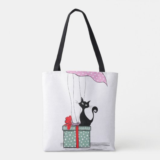 Auspacken von Herrn Darcy Tote Bag Tasche (Rückseite)