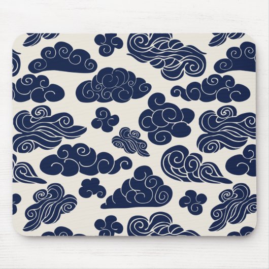 Auspicious Clouds Traditionelles chinesisches Must Mousepad (Vorne)