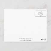 Auspicious Day Whimsical Woodland Maus Folk Kunst Postkarte (Rückseite)