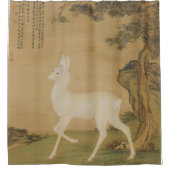 Auspicious Roe Deer Duschvorhang (Vorderseite)
