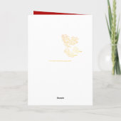 Auspicious Wolken Chinesisch Neujahr OX 2021 GC Karte (Rückseite)