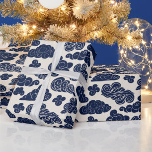 Auspicious Wolken Traditionelles chinesisches Must Geschenkpapier