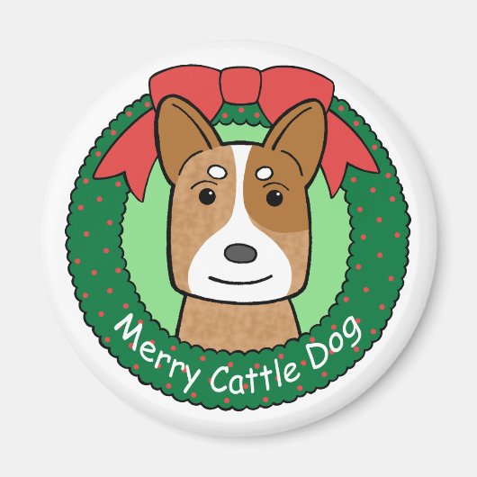 Ausralian Cattle Dog Magnet (Vorne)