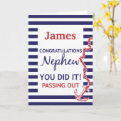 Ausreise der Glückwünsche der britischen Marine Ne Karte (Gelbe Blume)