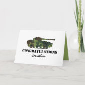 Ausreise der personalisierten Armee Karte (Vorderseite)