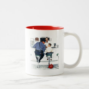 Ausreißer Zweifarbige Tasse