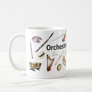 Ausrichtung. 11 Unze. Orchestrale Instrument-Tasse Kaffeetasse