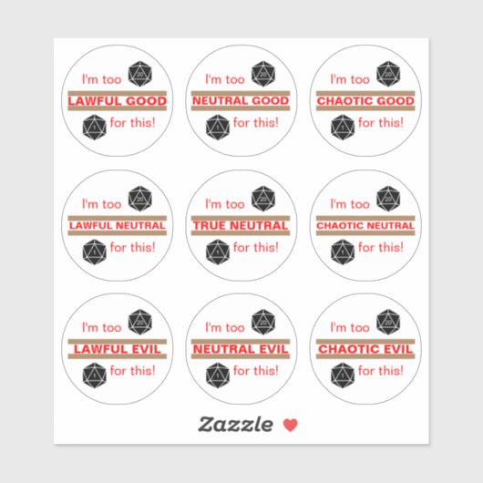 Ausrichtung Aufkleber (Blatt)