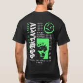 Ausrichtung - Cooles Straßendesign T-Shirt (Rückseite)