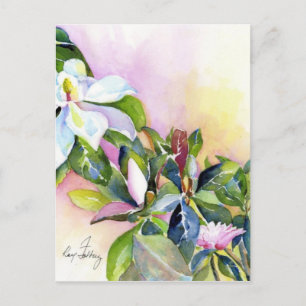 Ausrichtung der Blume Postkarte
