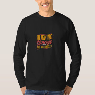 Ausrichtung meines Energiepads auf den thailändisc T-Shirt