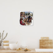 Ausritt der Kreuzritter Poster (Küche)