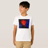 Ausrottung des Vulkans und der Sterne T-Shirt (Vorne ganz)