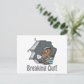 Ausrottung Postkarte (Stehend Vorderseite)