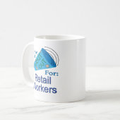 Ausruf für Einzelhändler Kaffeetasse (Vorderseite Links)