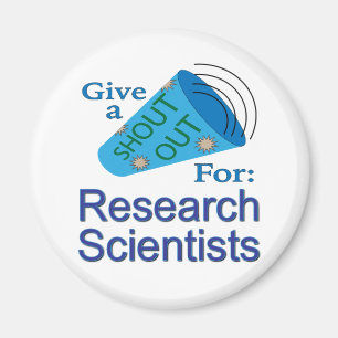 Ausruf für Wissenschaftler Magnet