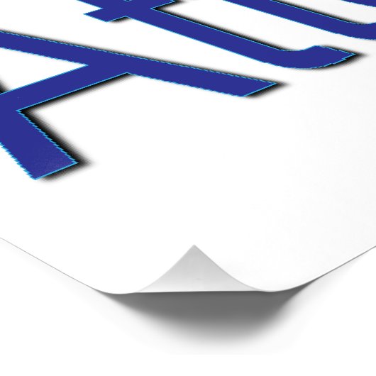 Ausrufen für Anwälte Poster (Ecke)