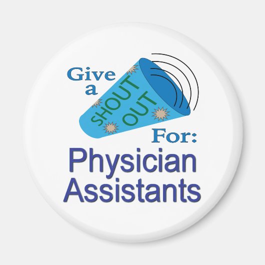 Ausrufen für Arztassistenten Magnet (Vorne)