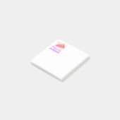 Ausrufen für Arztassistenten Post-it Klebezettel (angewinkelt)