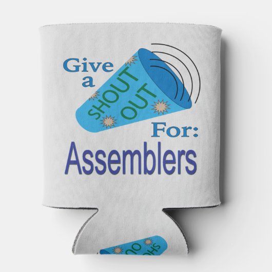 Ausrufen für Assembler Dosenkühler (Rückseite)