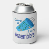 Ausrufen für Assembler Dosenkühler (Kanne Rückseite)