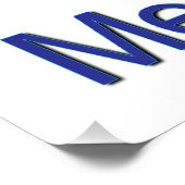 Ausrufen für Auto Mechanik Poster (Ecke)