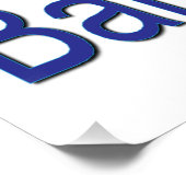 Ausrufen für Barkeeper Poster (Ecke)