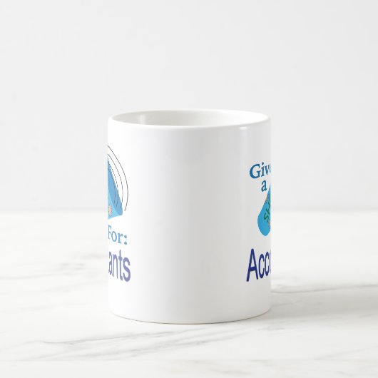 Ausrufen für Buchhalter Kaffeetasse (Mittel)