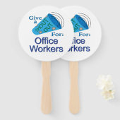 Ausrufen für Büroangestellte Fächer (Vorne und Hinten)