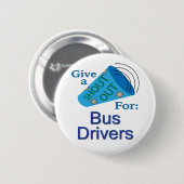 Ausrufen für Busfahrer Button (Vorne & Hinten)