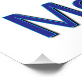 Ausrufen für Busmonitore Poster (Ecke)