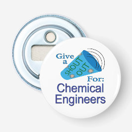 Ausrufen für Chemieingenieure Flaschenöffner