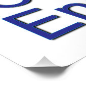 Ausrufen für Chemieingenieure Poster (Ecke)