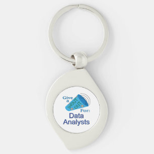 Ausrufen für Datenanalytiker Schlüsselanhänger