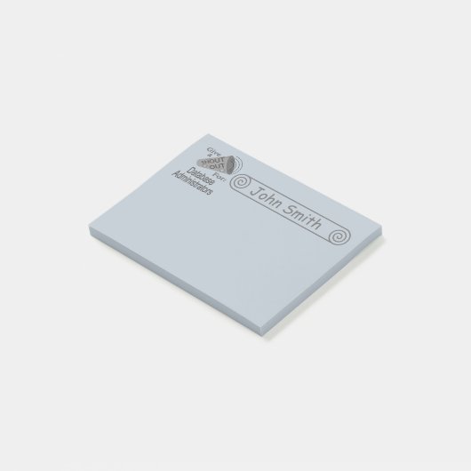 Ausrufen für Datenbankadministratoren 4x3 Post-it Klebezettel (angewinkelt)