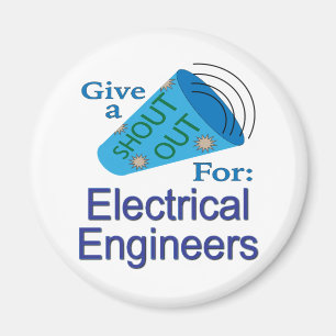 Ausrufen für Elektroingenieure Magnet