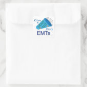 Ausrufen für EMTs Quadratischer Aufkleber (Tasche)