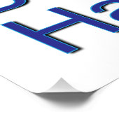 Ausrufen für Gepäckanhänger Poster (Ecke)