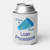 Ausrufen für Kreditprozessoren Dosenkühler (Kanne Rückseite)