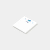 Ausrufen für Kreditprozessoren Post-it Klebezettel (angewinkelt)