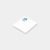 Ausrufen für Künstler Post-it Klebezettel (angewinkelt)