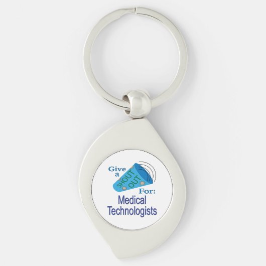 Ausrufen für Medizintechniker Schlüsselanhänger (Vorderseite)