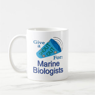 Ausrufen für Meeresbiologen Kaffeetasse