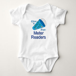 Ausrufen für Meter-Leser Baby Strampler
