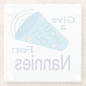 Ausrufen für Nannys Glasuntersetzer (Rückseite)