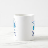Ausrufen für Optimiker Kaffeetasse (Mittel)
