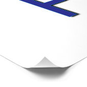 Ausrufen für Piloten Poster (Ecke)