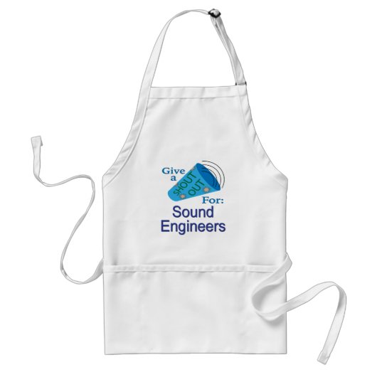 Ausrufen für Sound Engineers Schürze (Vorne)